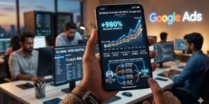 Revenue scaling metrics managed by a Google Ads Expert